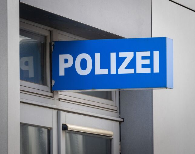Polizei Schild