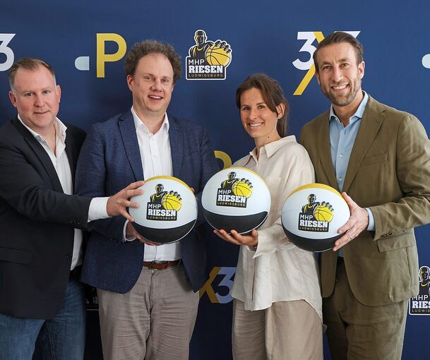 Vom Event in rund zwei Monaten überzeugt (von links): Markus Buchmann, Matthias Knecht, Isabella Blättermann und Julian Pflugfelder.