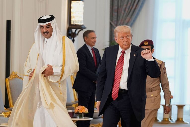 US-Präsident Trump im Nahen Osten - Katar