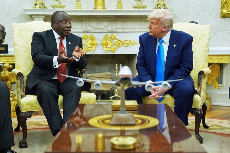 Südafrikas Präsident Ramaphosa in Washington