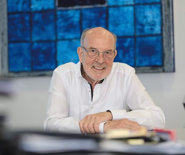 Führt den Spannmittelspezialisten Hainbuch seit mehr als 50 Jahren: Gerhard Rall.