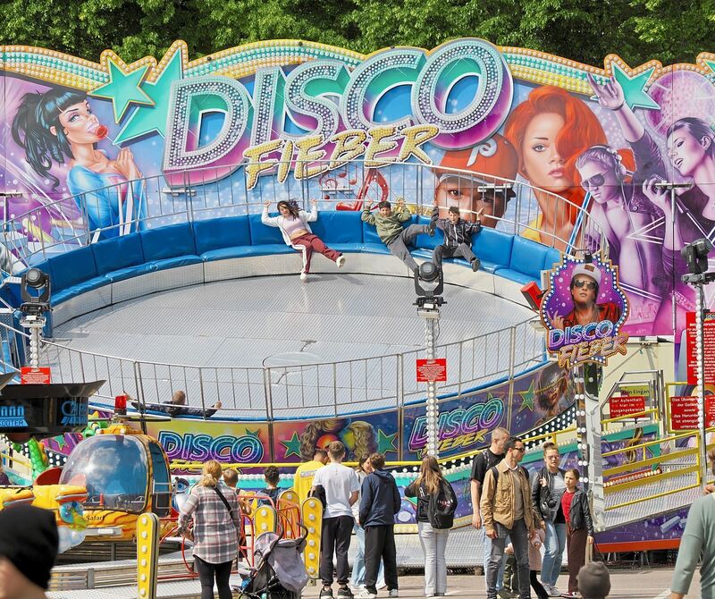 Adrenalin pur gibt es im Vergnügnungspark.