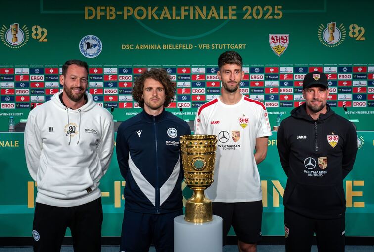Vor dem DFB-Pokalfinale - Pressekonferenz