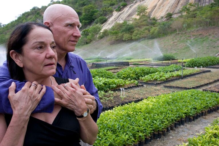 Sebastião Salgado und seine Frau Lelia Wanick Salgado Sebastião Salgado und seine Frau Lelia Wanick Salgado