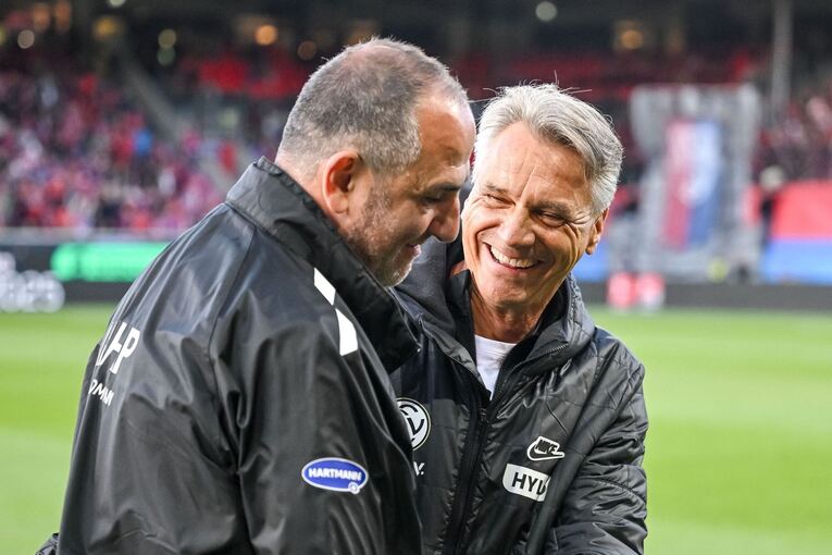 Frank Schmidt und Horst Steffen