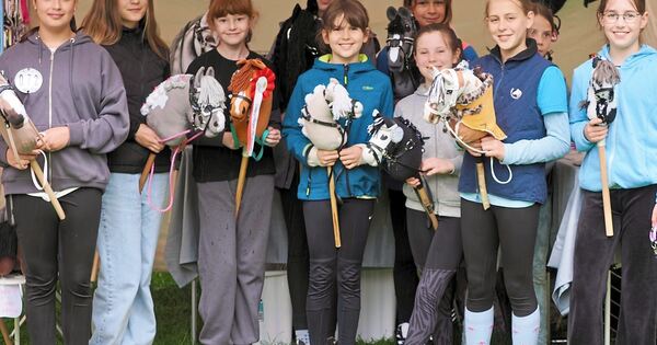 Hobby horsing at the horse market: Girls love this hobby