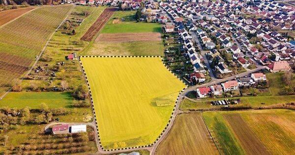 Hier entsteht das Baugebiet Keltergrund.
