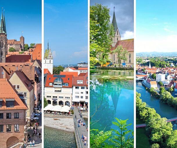 Diese vier Städte stehen auch auf der Liste.