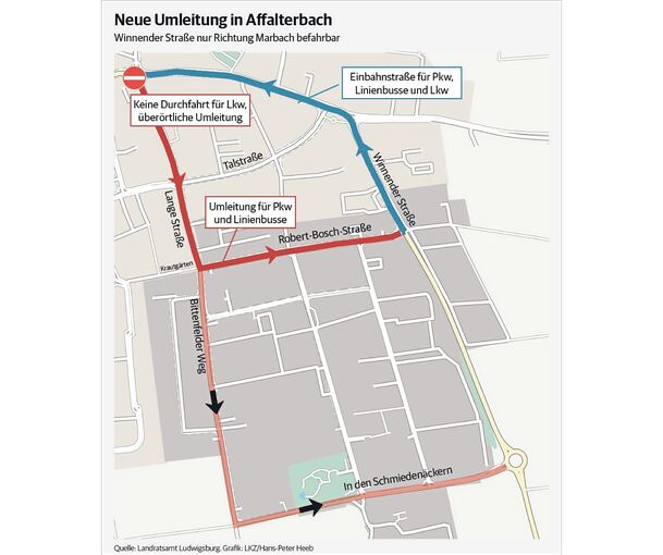 So wird der Verkehr ab dem 2. Juni geleitet.