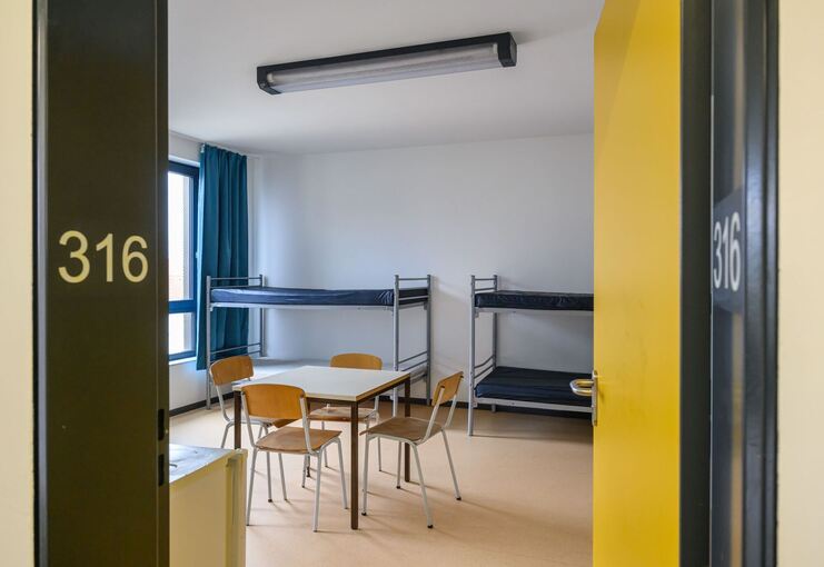 Rückführungszentrum für Asylsuchende in Eisenhüttenstadt