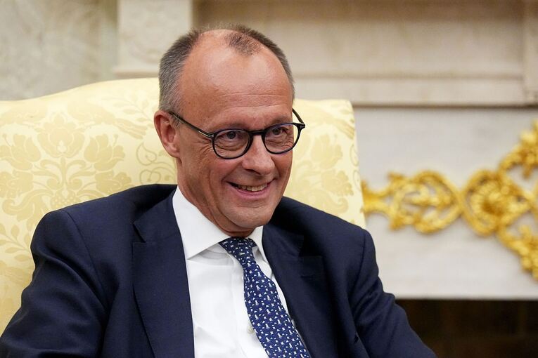 US-Präsident Trump empfängt Bundeskanzler Merz