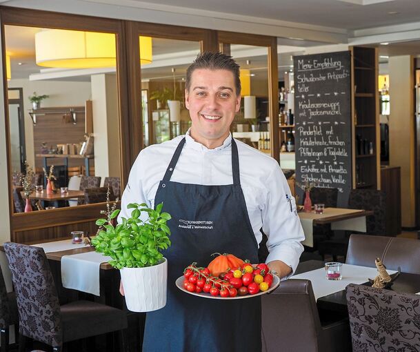 Alexander Neuberth führt künftig neben den Schwabenstuben in Freiberg auch das Restaurant Schillerhöhe in Marbach.