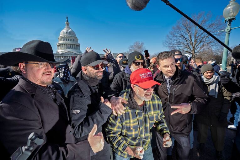 Kapitol-Angreifer der «Oath Keepers» und «Proud Boys» Kapitol-Angreifer der «Oath Keepers» und «Proud Boys»