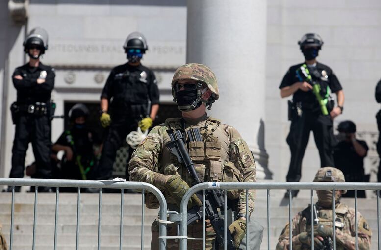 Proteste in Kalifornien: Trump setzt Nationalgarde ein