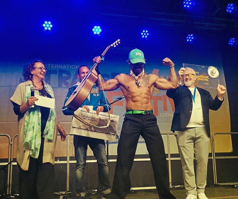 Platz zwei: Yuni Douglas.