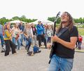 Gute Stimmung ist beim Straßenmusikfestival garantiert – gutes Wetter nicht immer.