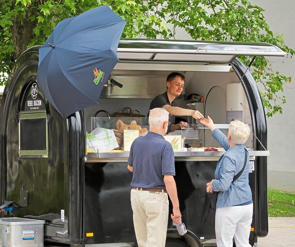 Am Eröffnungswochenende gab es diverse Gastro-Stände.