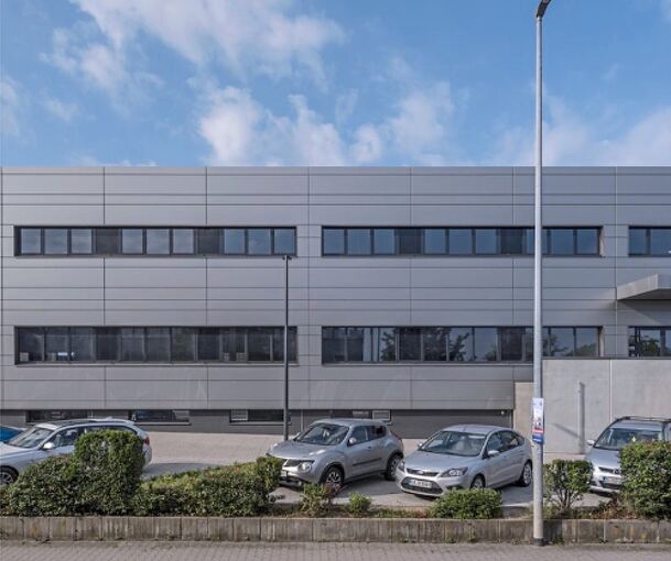 Blick auf den Sitz des Unternehmens Stotz in Gerlingen.