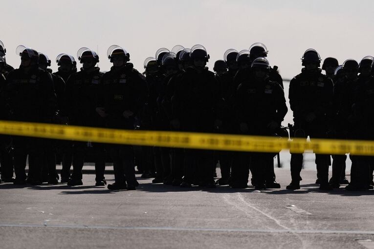 Proteste in Kalifornien - Paramount