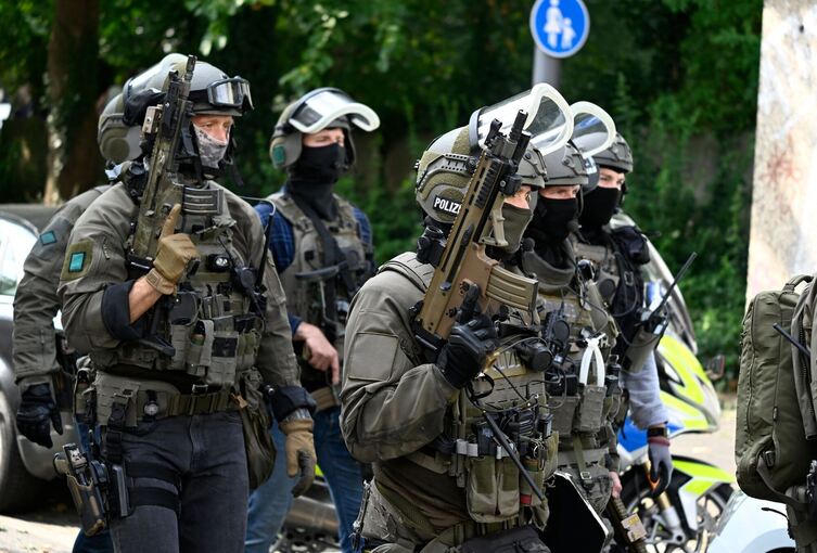 Einsatz eines Spezialeinsatzkommandos