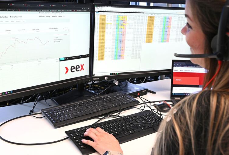 Besuch bei der EEX in Leipzig