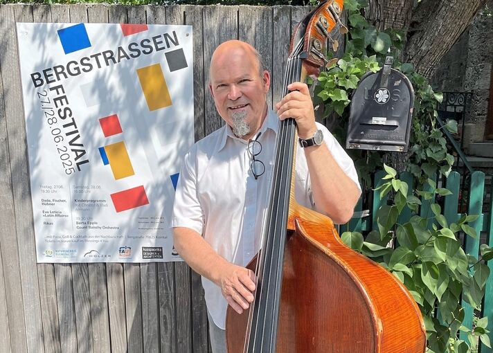 Veit Hübner wohnt in der Bergstraße – und hat damit am letzten Juni-Wochenende ein Heimspiel im besten Wortsinne.