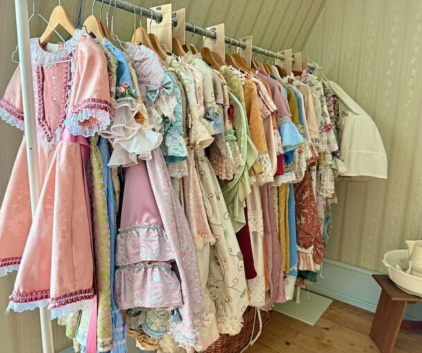 Im Prinzenappartement gibts standesgemäße Kleidung für kleine Prinzessinnen und Prinzen. Foto: Residenzschloss Ludwigsburg Im Prinzenappartement gibts standesgemäße Kleidung für kleine Prinzessinnen und Prinzen.