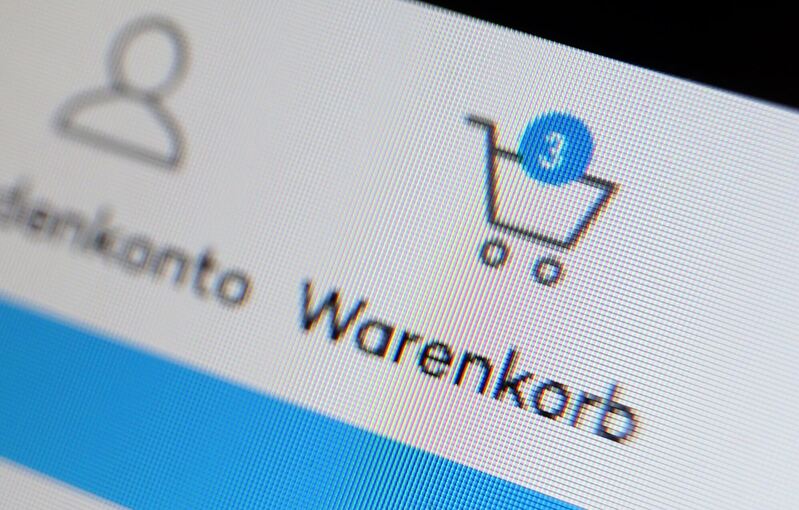 Warenkorb im Internet Warenkorb im Internet