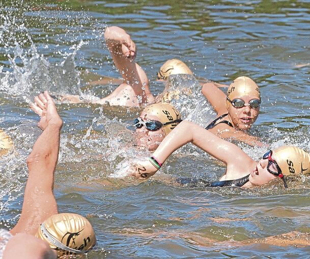 Bis zur Corona-Pandemie fand das Neckarschwimmen des SV Ludwigsburg jedes Jahr statt.