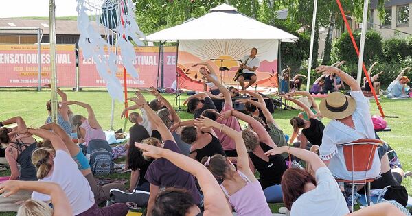 150 people seek harmony of body and mind in Hohenstein