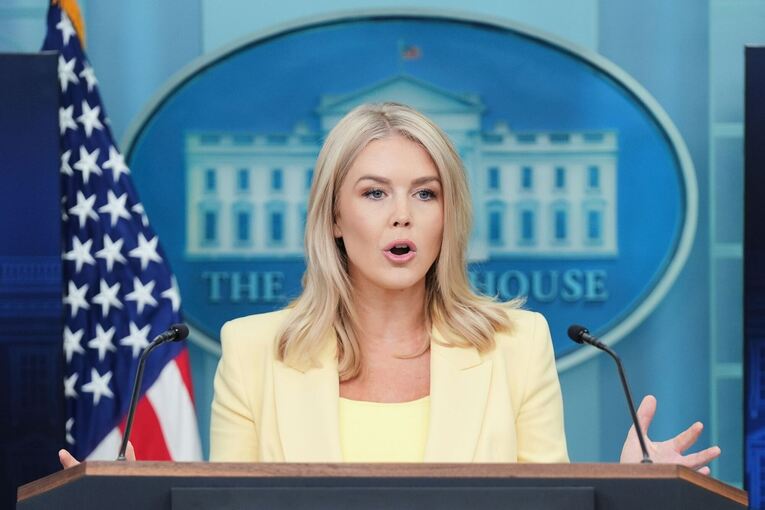 Pressesprecherin des Weißen Hauses, Karoline Leavitt