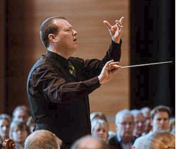 Comeback nach zweijähriger Pause: Der Dirigent der Sinfonia Marbach, Michael Kallenberger.
