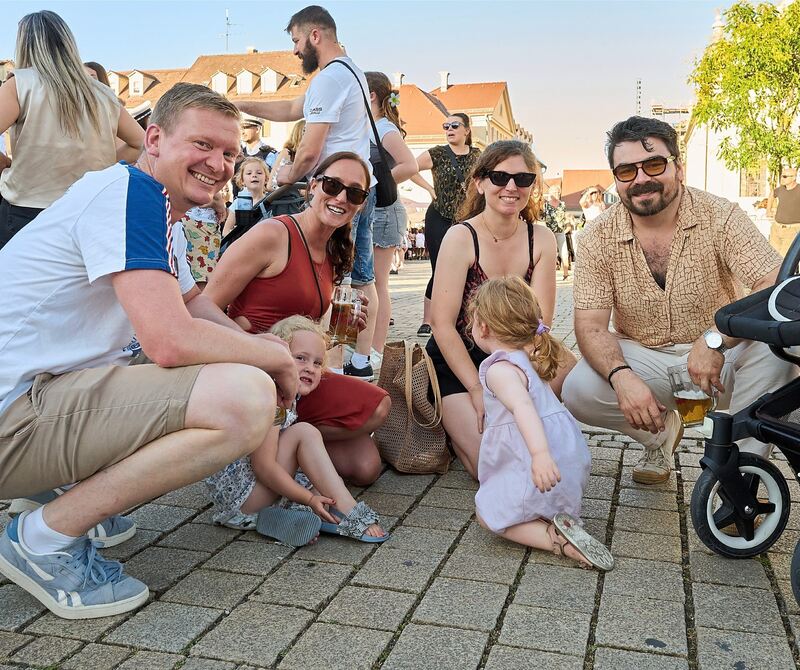 Ein Fest für Familien und Freunde.