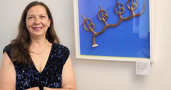 Die Brezel-Queen Birgit Stengel zeigt humorvolle Exponate