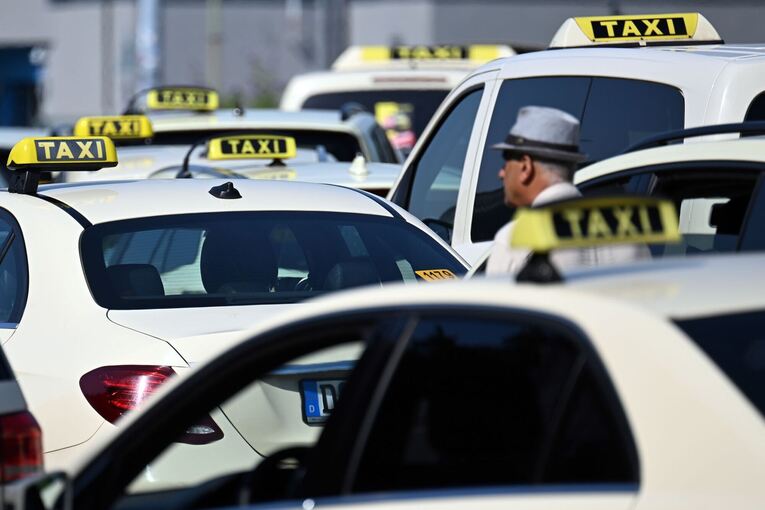 Protesttag der Taxifahrer