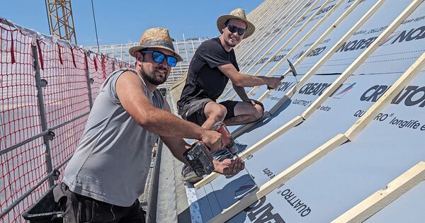 How many liters of water do tradesmen drink on the roof of a Ludwigsburg ...