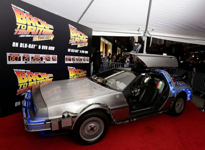 Nachbildung DeLorean DMC-12 aus «Zurück in die Zukunft»