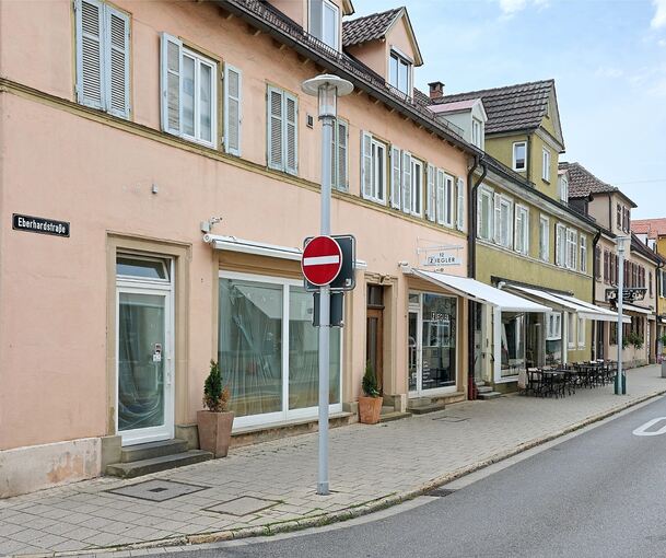 Eberhardstraße: Für das ehemalige El Olivo an der Ecke ist ein Nachfolger gefunden, für die Weinstube Klingel (ganz hinten) gibt es Gespräche.