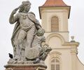 Das Standbild von Eberhard Ludwig. Seit 300 Jahren steht es auf dem Marktbrunnen. Das Standbild von Eberhard Ludwig. Seit 300 Jahren steht es auf dem Marktbrunnen.