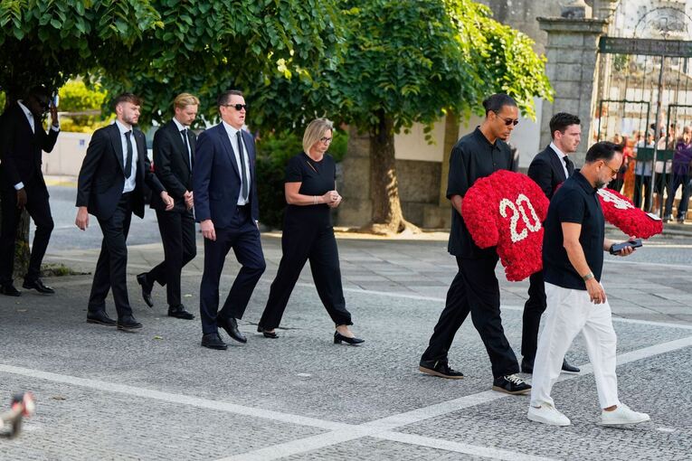 Beerdigung von Diogo Jota in Portugal