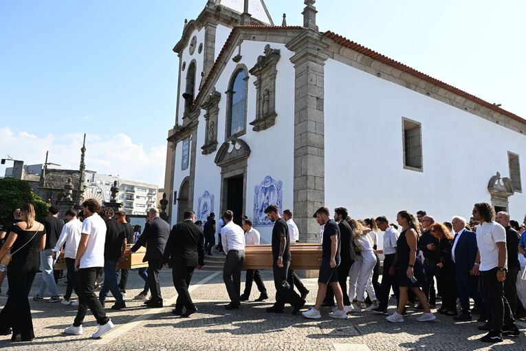 Beerdigung von Diogo Jota in Portugal