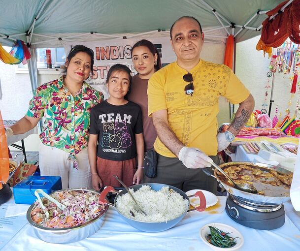 Indisches Essen bei Familie Anand aus Asperg.