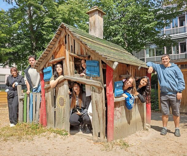 Die acht jungen Spanier sind derzeit für eine Hospitationswoche in Kornwestheim. Im Oktober starten sich als Erzieher in den Kitas.