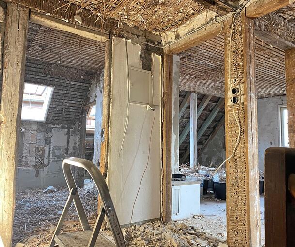 Den Umbau hat die Familie überwiegend selbst geleistet.