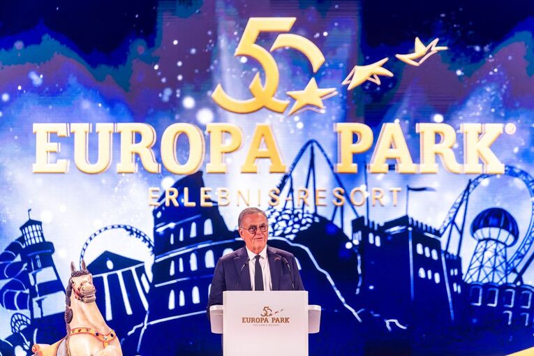Gala zum 50-Jahre-Jubiläum des Europa-Parks