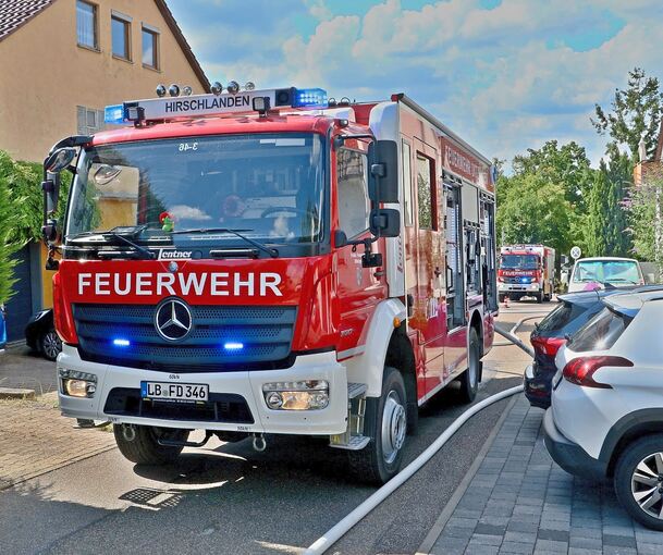 Mehrere Polizeitrupps waren im Einsatz.