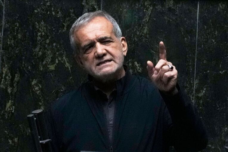 Irans Präsident Peseschkian