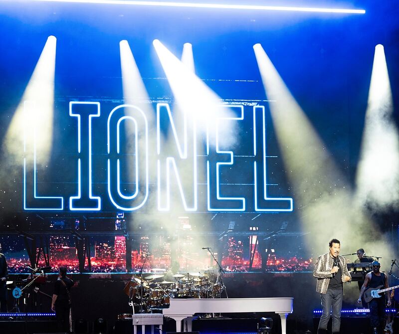 Ein gelungenes Festivaldebüt für Lionel Richie.