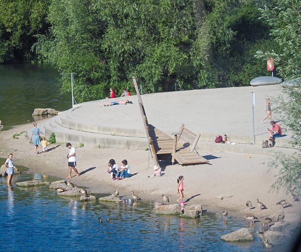 Der Remsecker Neckarstrand wird zum Schauplatz für die Highlight-Woche anlässlich des Stadtjubiläums.