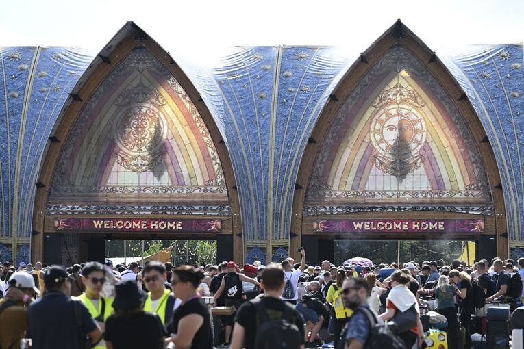 Tomorrowland-Festival - Campingplatz